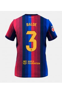 Barcelona Alejandro Balde #3 Jalkapallovaatteet Kotipaita 2026-27 Lyhythihainen